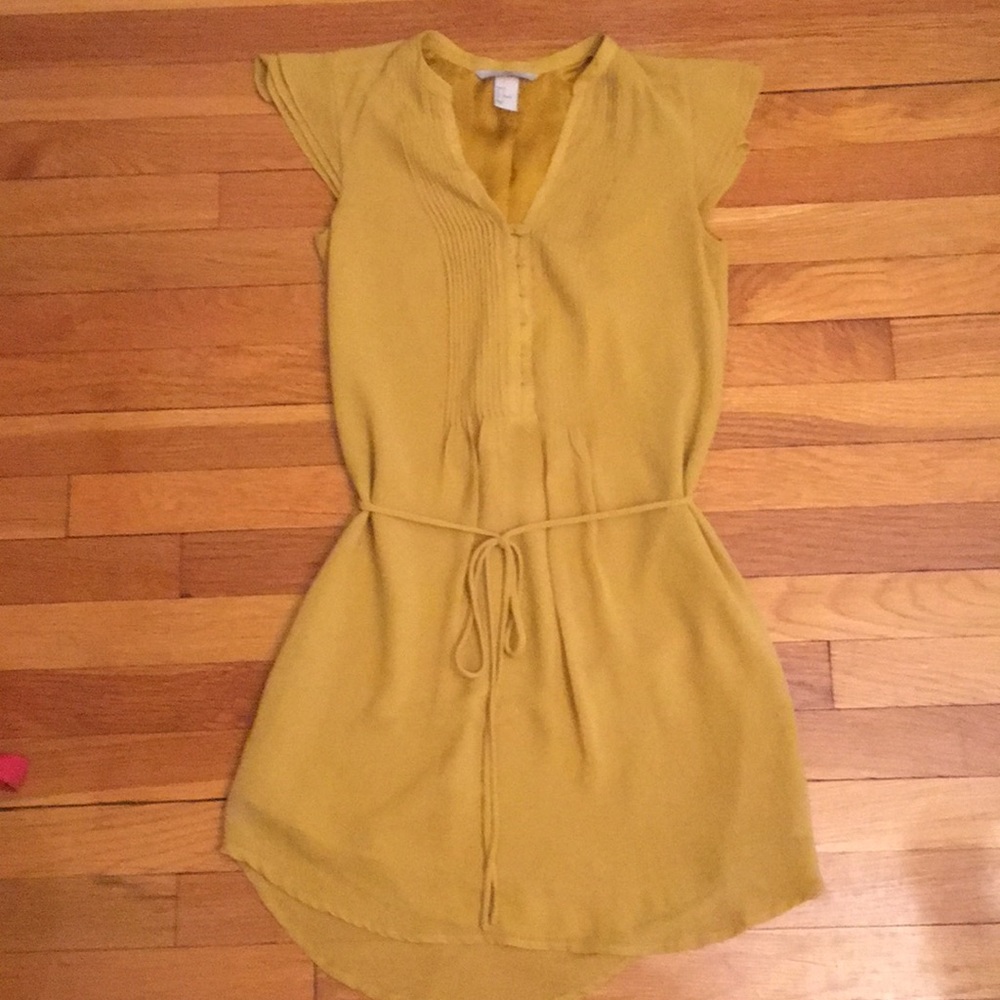 Mustard Yellow Dress